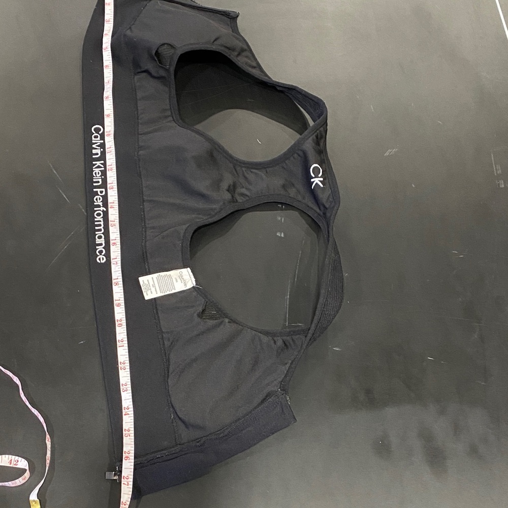 Calvin Klein Black Performance Sports Bra like new condition